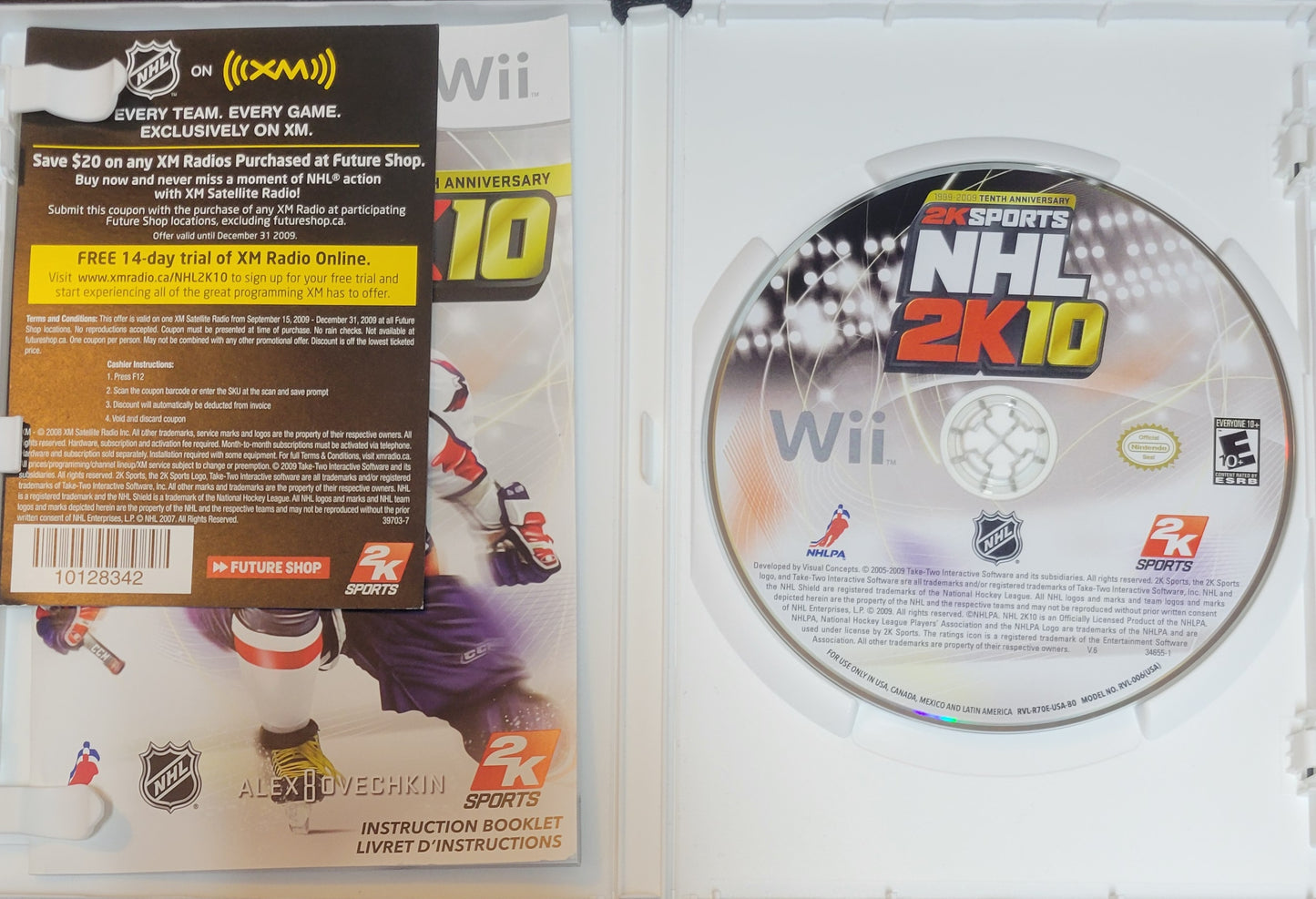 NHL 2K10 – 2009 Nintendo Wii CIB – RE-SEALED