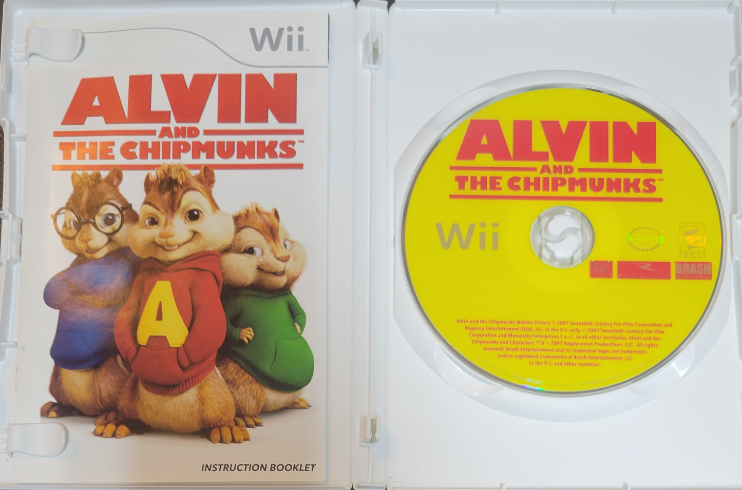 Alvin & The Chipmunks – 2007 Nintendo Wii CIB – RE-SEALED + Clean Disc