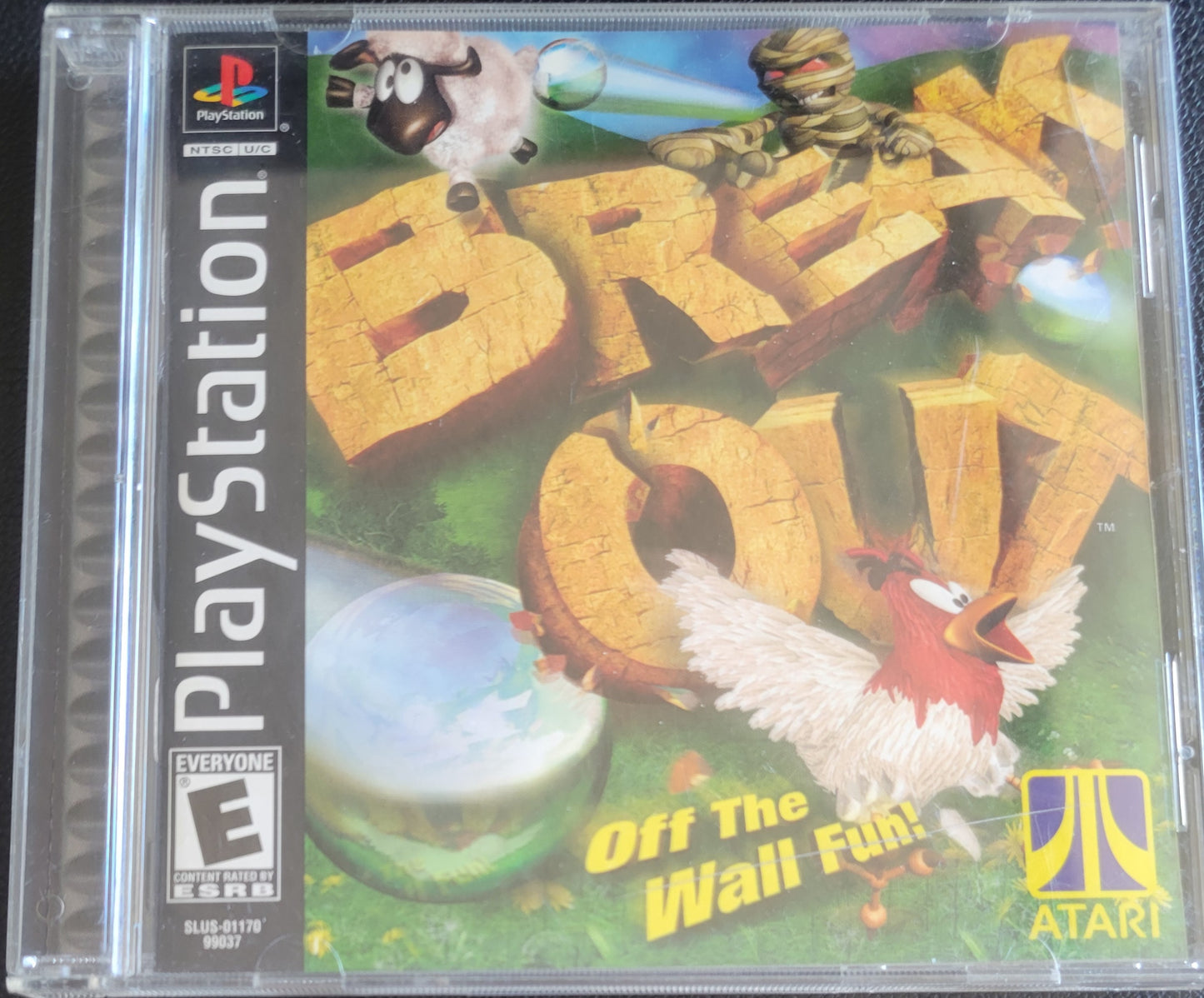 Break Out - (2000) Sony PlayStation 1 PS1 Complete in Box (CIB) - LIKE NEW
