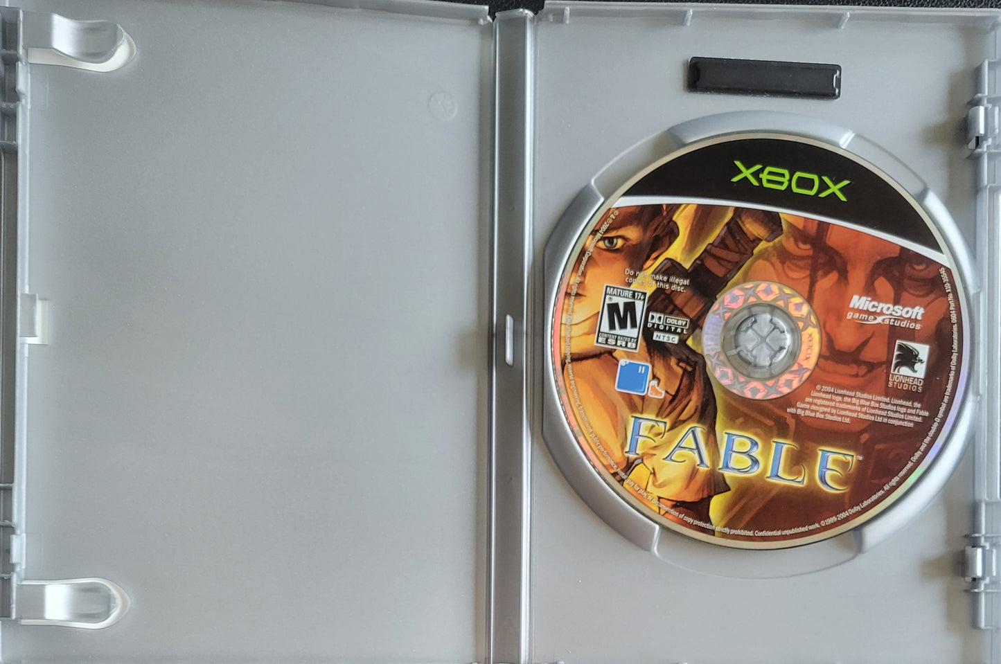 Fable The Lost Chapters *Platinum Hits* - (CIB) OG Microsoft XBOX Pre-Owned Great Shape Tested & Working CLEAN DISC