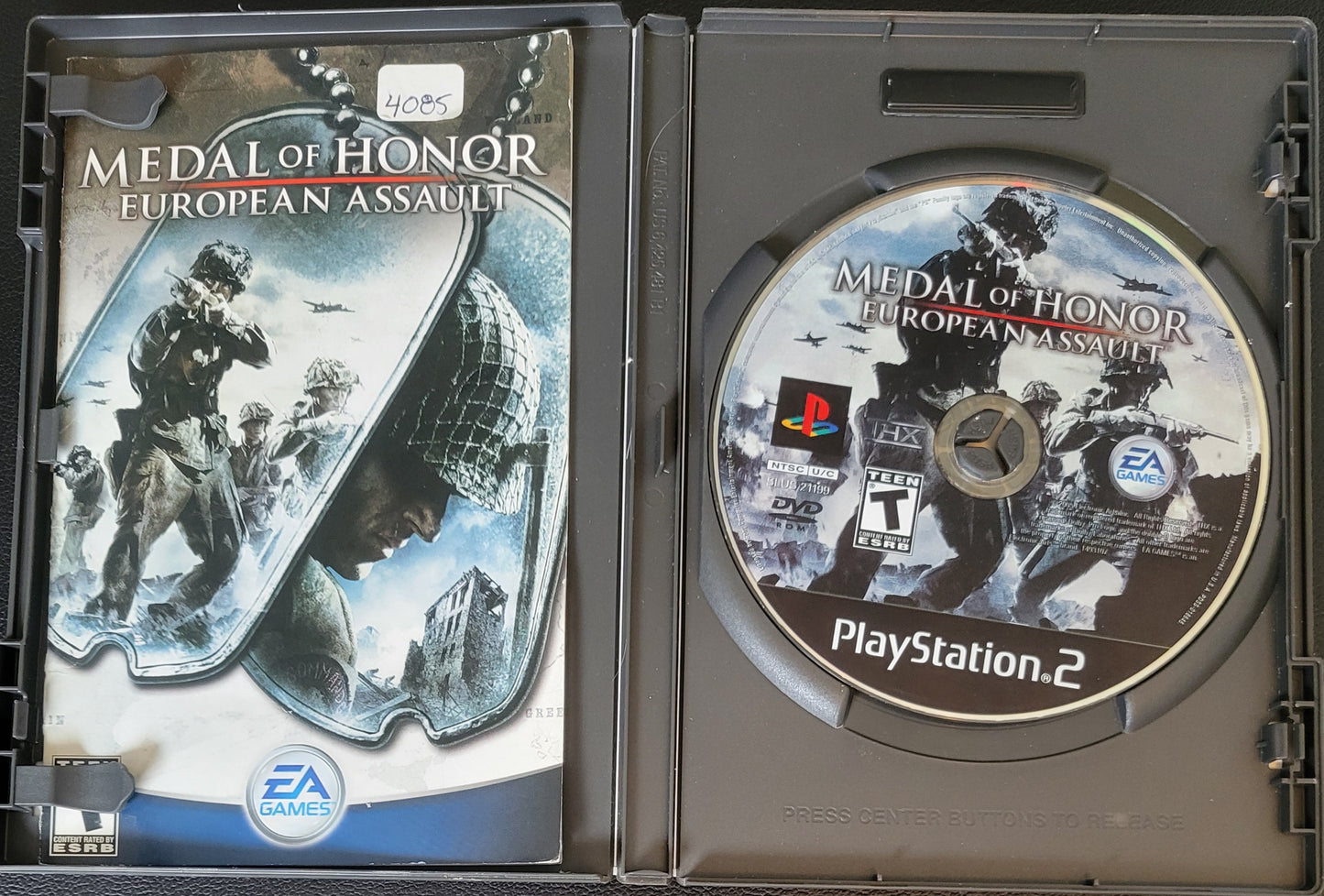 Medal Of Honor: European Assault - Sony PlayStation 2 PS2 (CIB) Pre-Owned Tested & Working Great Shape!