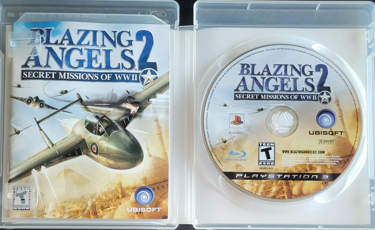 Blazing Angels 2: Secret Missions of WWII (CIB) – Sony PlayStation 3 PS3 – Tested & Working