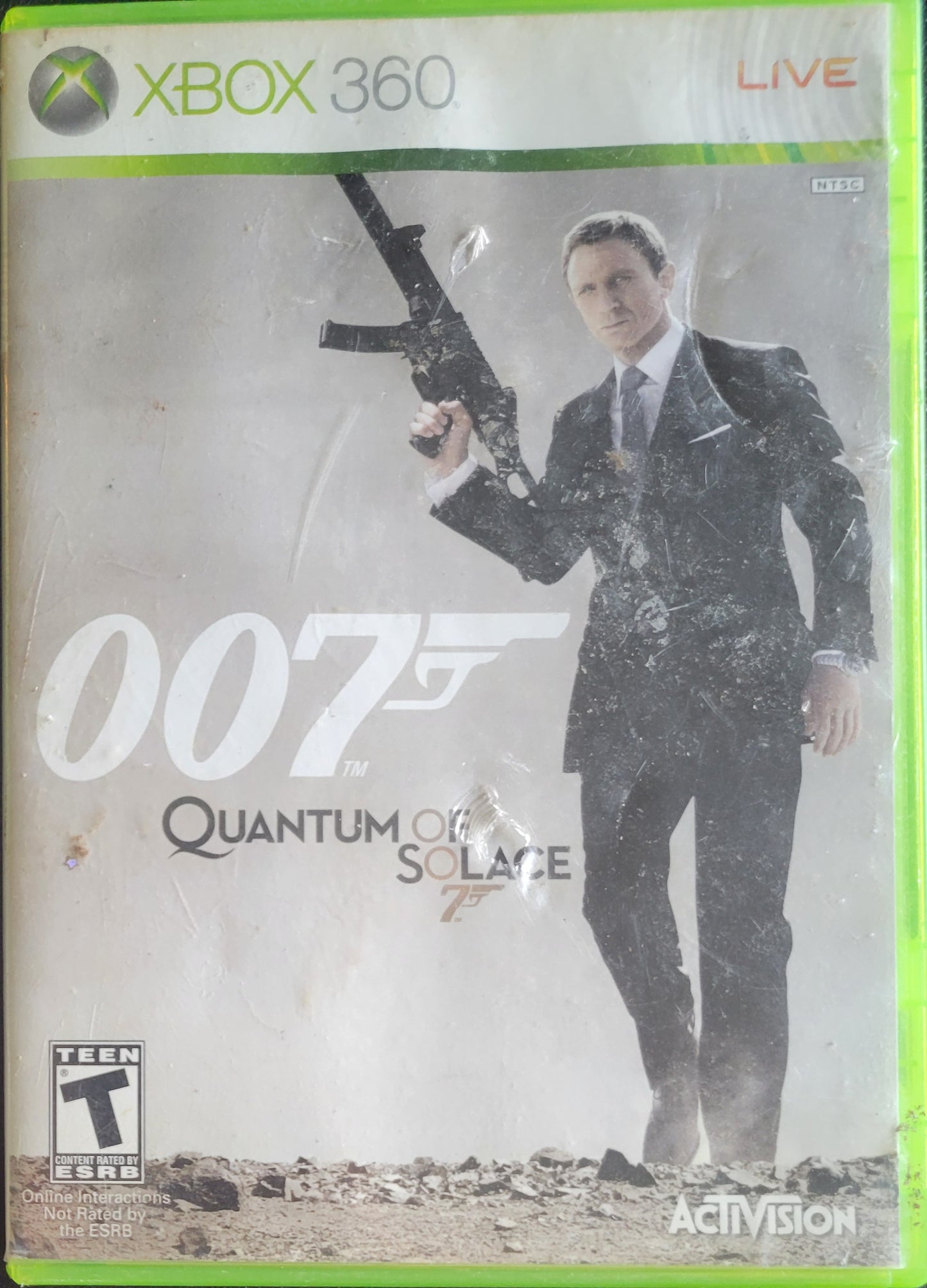 007 Quantum Of Solace - (CIB) - Microsoft XBOX 360 - Pre-Owned Like New CLEAN DISC