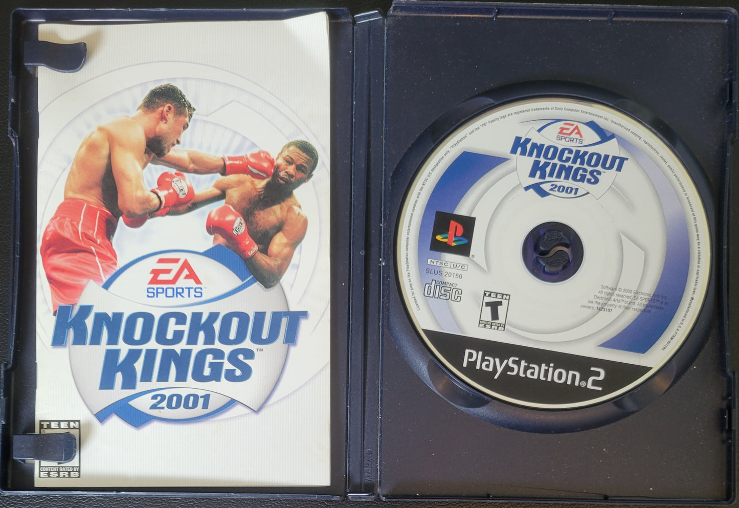 Knockout Kings 2001 - Sony PlayStation 2 PS2 (CIB) Pre-Owned Tested & Working Great Shape!