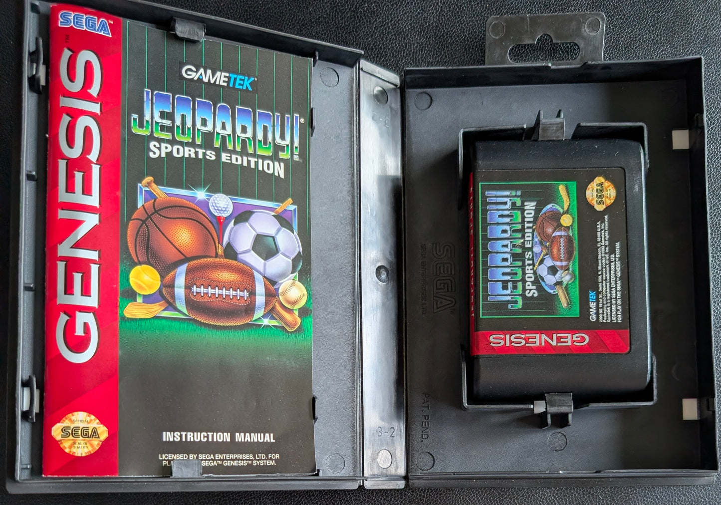 Jeopardy! Sports Edition - Boxed CIB (Sega Genesis) | 1994 | Trivia / Sports