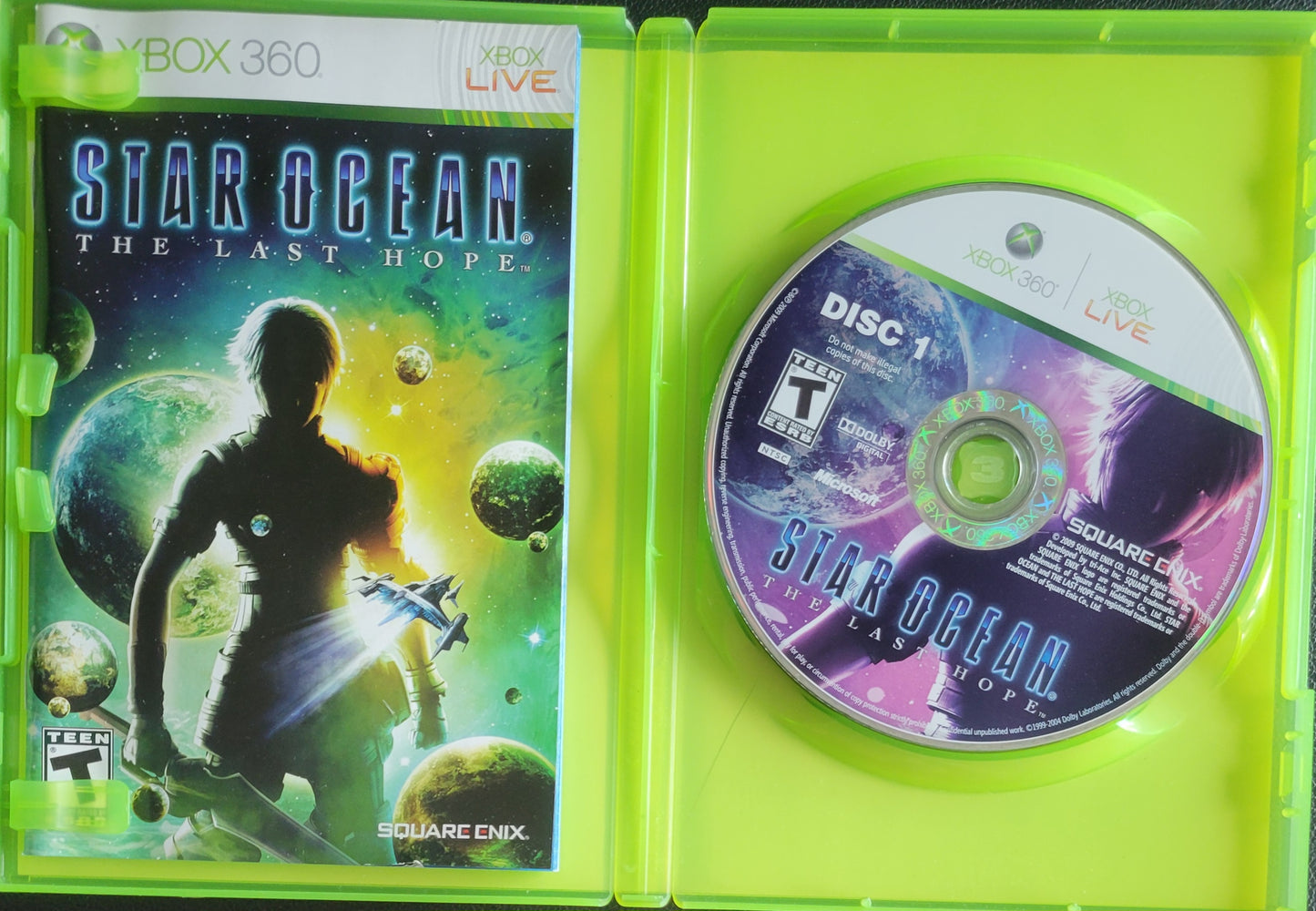 Star Ocean: The Last Hope - (CIB) - Microsoft XBOX 360 - Pre-Owned Like New CLEAN DISC