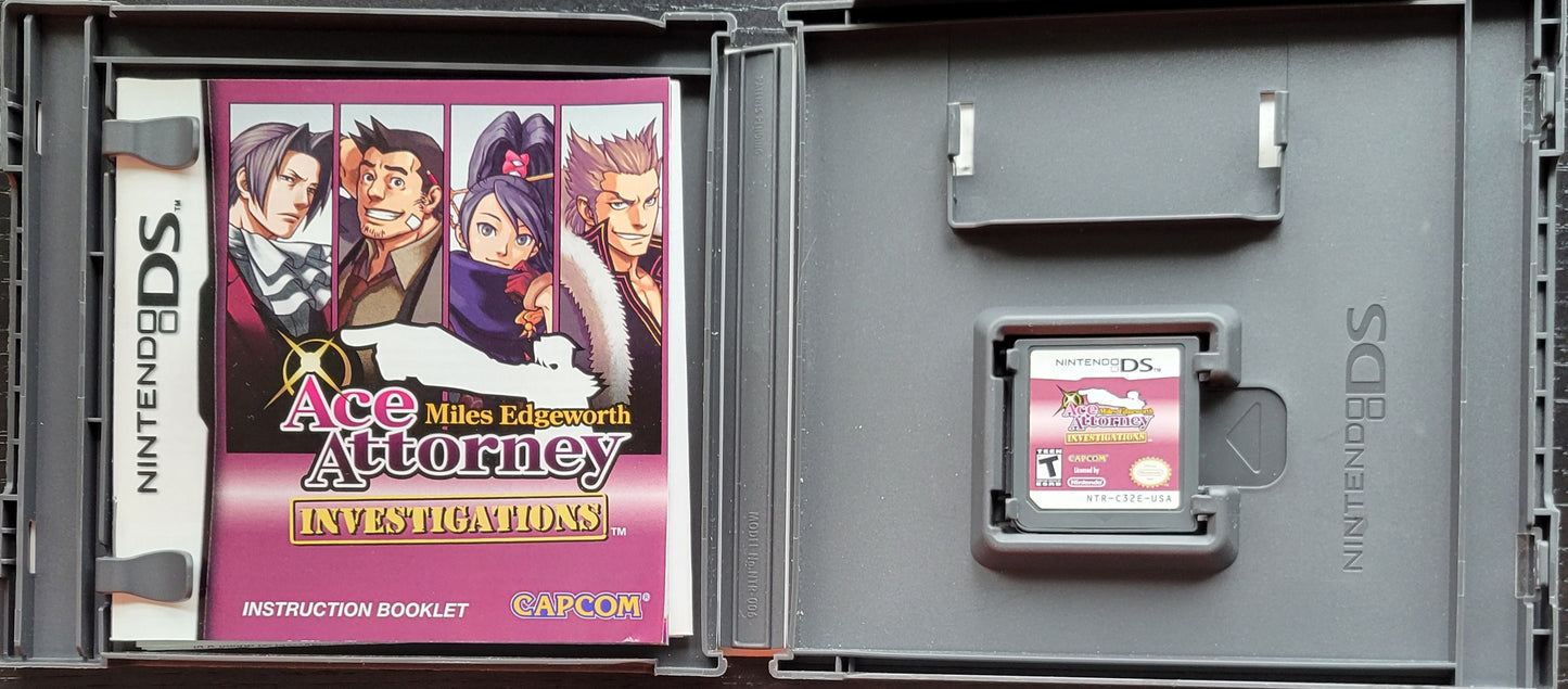 Ace Attorney: Investigations - Nintendo DS (2007) - Great Shape
