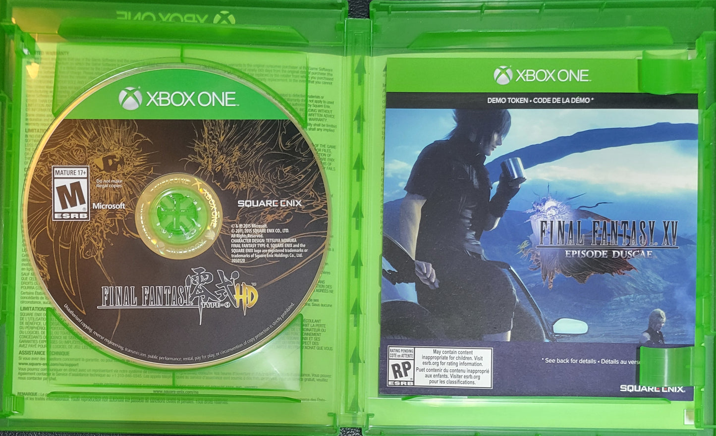 Final Fantasy Type-0 Day 1 Edition – Microsoft Xbox One CIB – Pre-Owned – RE-SEALED (2015)