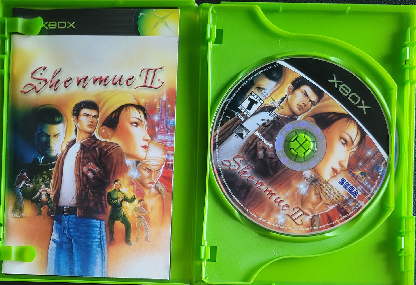 Shenmue 2 - (CIB) OG Microsoft XBOX Pre-Owned Great Shape Tested & Working CLEAN DISC