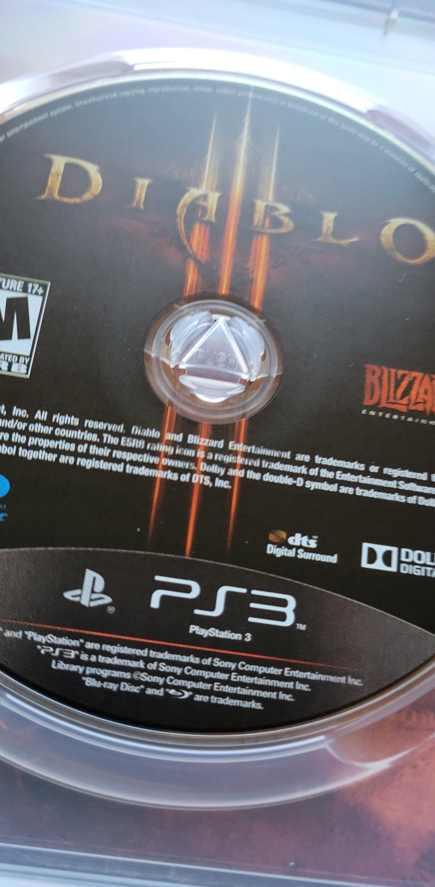 DIABLO 3 SEALED - Sony PlayStation 3 PS3 Pre-Owned MINT Great Shape! Tested & Working