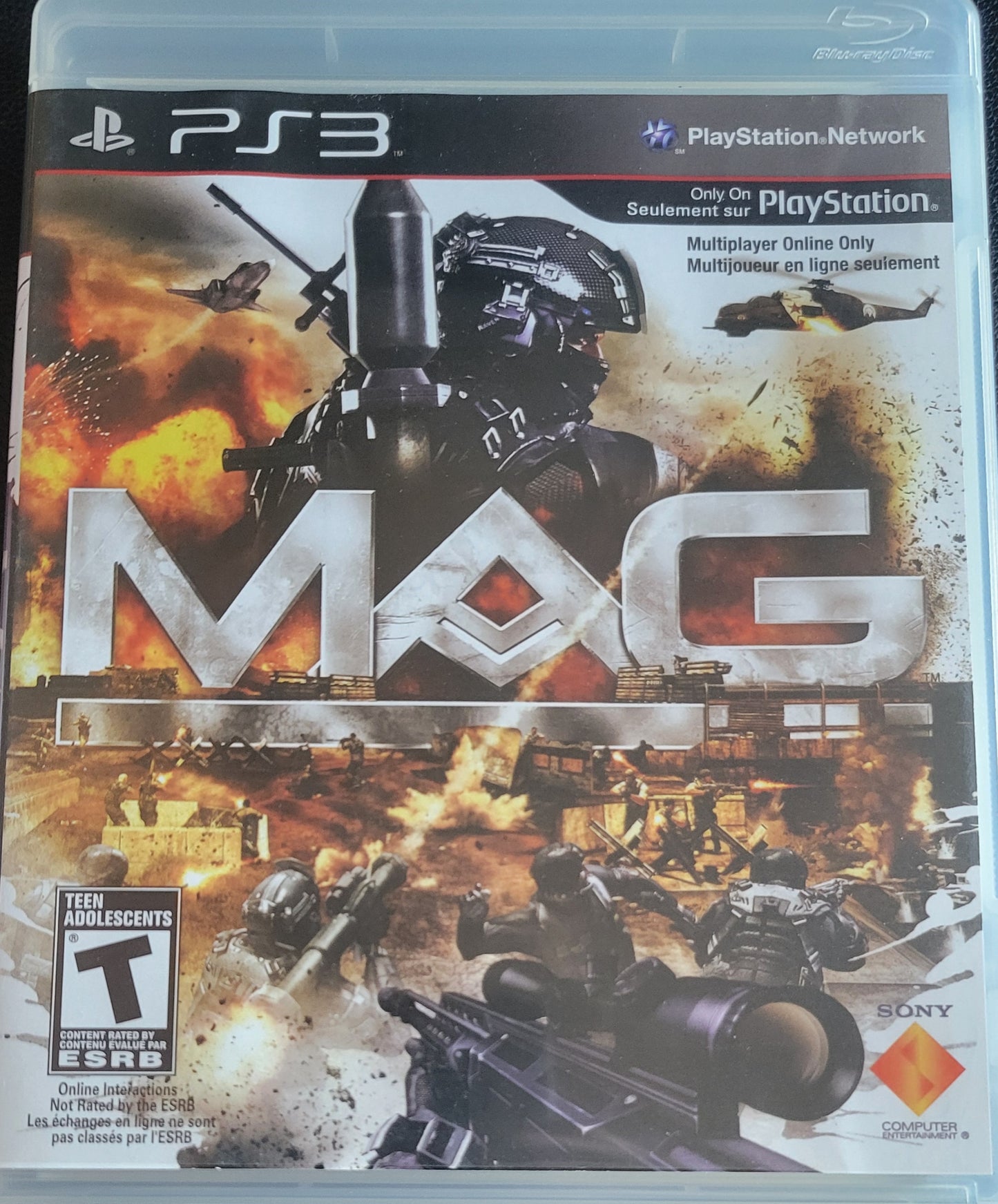 MAG (CIB) – Sony PlayStation 3 PS3 – Re-Sealed (2010)