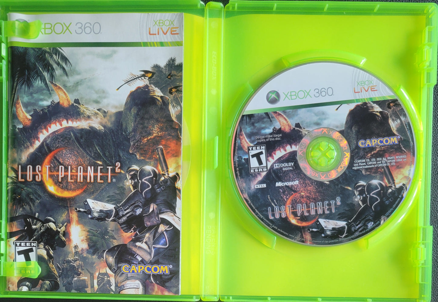 Lost Planet 2 - (CIB) - Microsoft XBOX 360 - Pre-Owned Like New CLEAN DISC