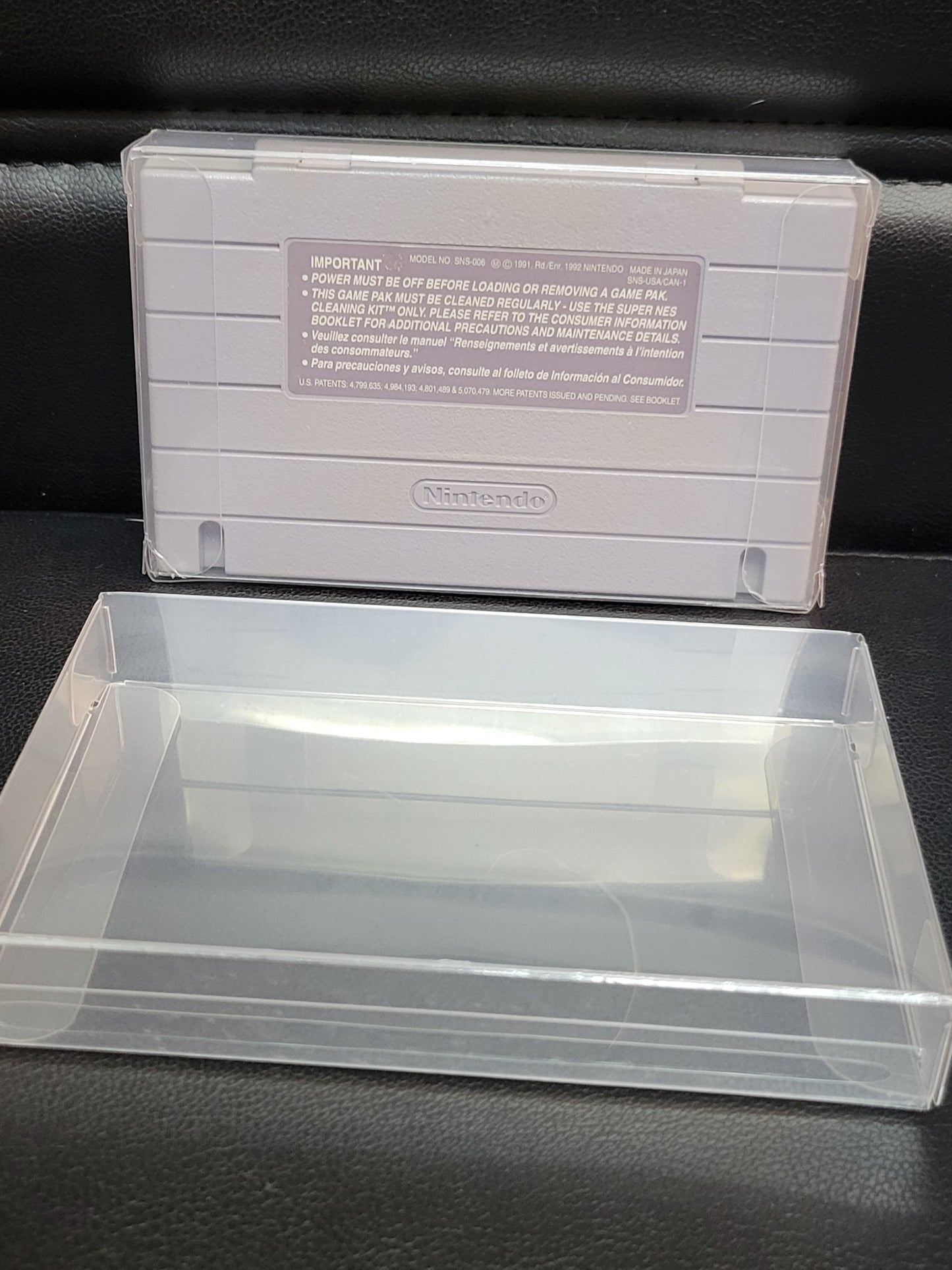 Authentic Battle Toads In Double Dragon - SNES - Super Nintendo Ent. System NTSC Cartridge + Protector