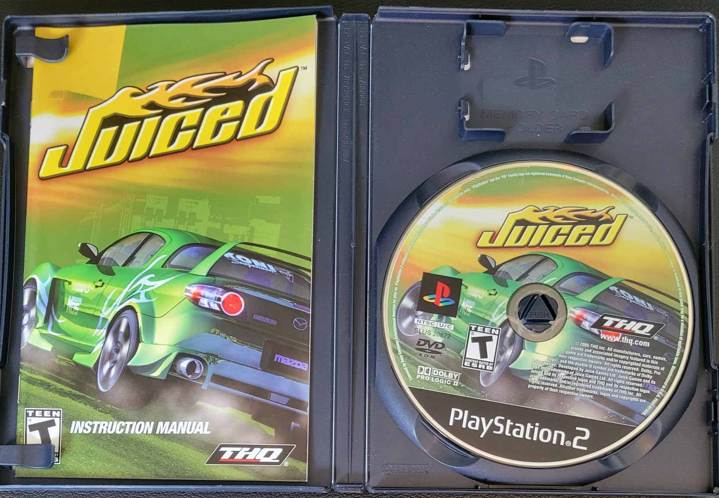 Juiced - Sony PlayStation 2 PS2 (CIB) Pre-Owned Tested & Working Great Shape!