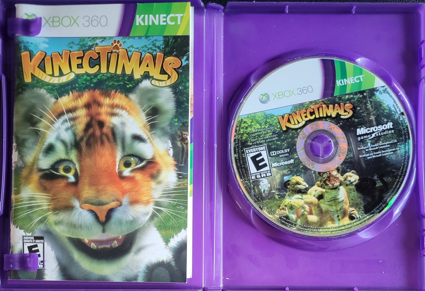 Kinectimals – Microsoft Xbox 360 CIB – Clean Disc – RE-SEALED (2010)