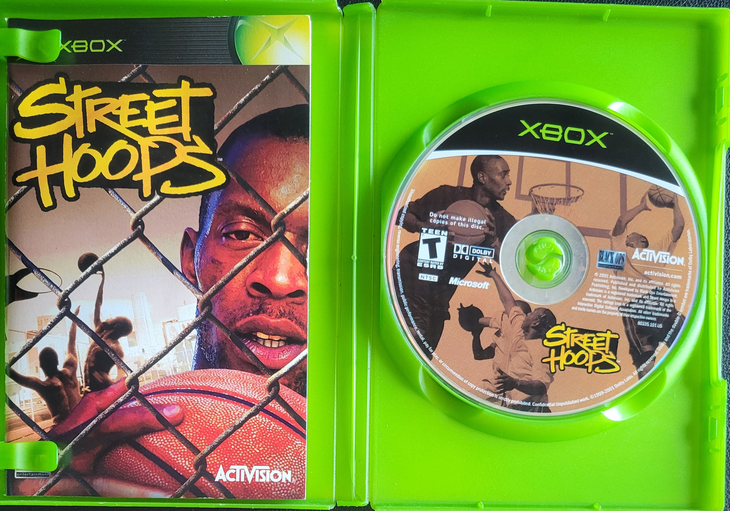 Street Hoops - (CIB) OG Microsoft XBOX Pre-Owned Great Shape Tested & Working CLEAN DISC