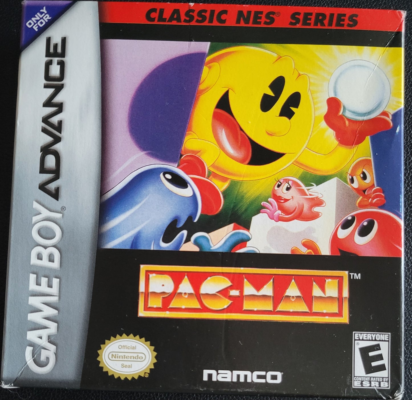 Pac-Man (CIB) Classic NES Series 2004 (VG) - GAMEBOY ADVANCE GBA + Protector