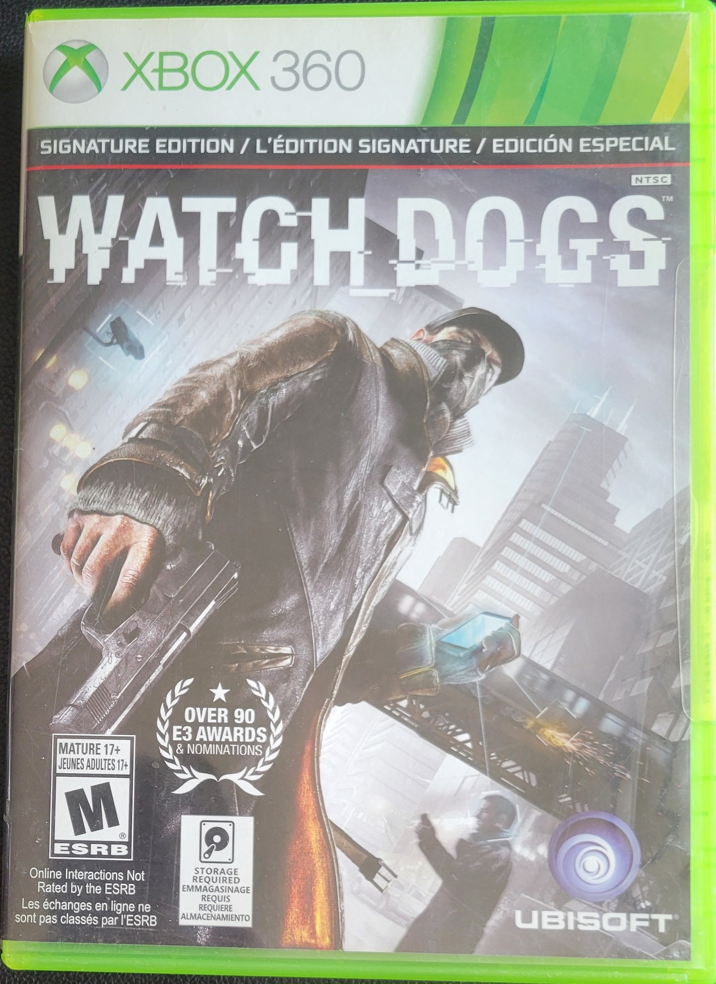 Watch Dogs Signature Edition - (CIB) - Microsoft XBOX 360 - Pre-Owned Like New CLEAN DISC