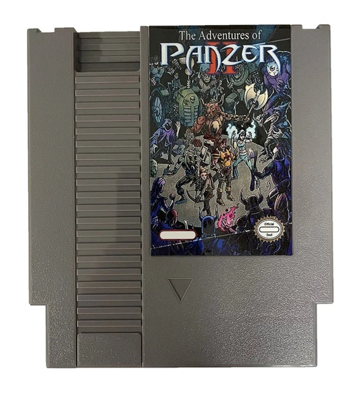 The Adventures Of Panzer - NES Nintendo Entertainment System 1983 72 Pin 8 Bit Video Game Cartridge