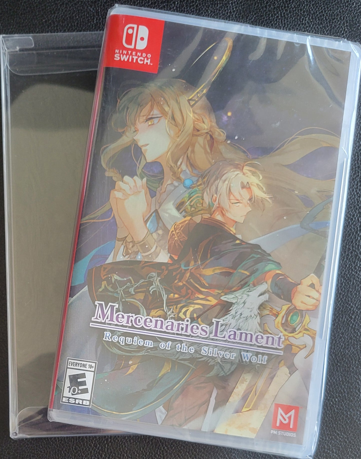 Mercenaries Lament Requiem Of The Silver Wolf - FACTORY SEALED Nintendo Switch (2019) + Plastic Protection Sleeve