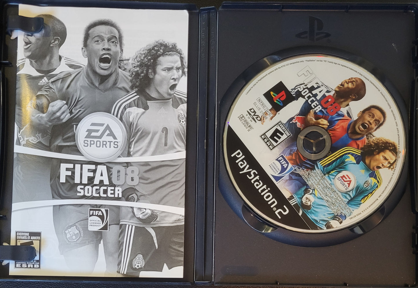 FIFA 08 Soccer - Sony PlayStation 2 PS2 Pre-Owned (CIB) Tested & Working MINT