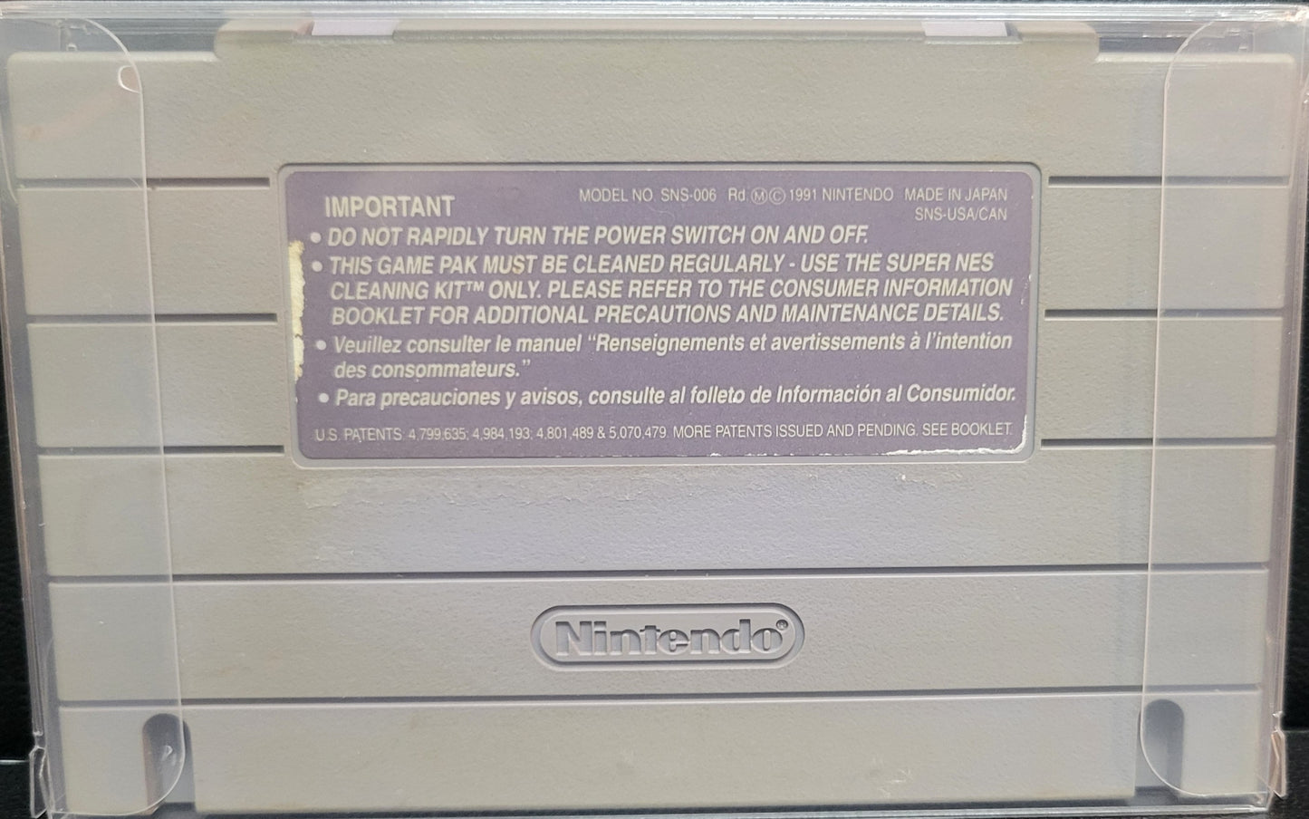 Authentic Double Dragon - SNES - Super Nintendo Ent. System 1992 NTSC Cartridge