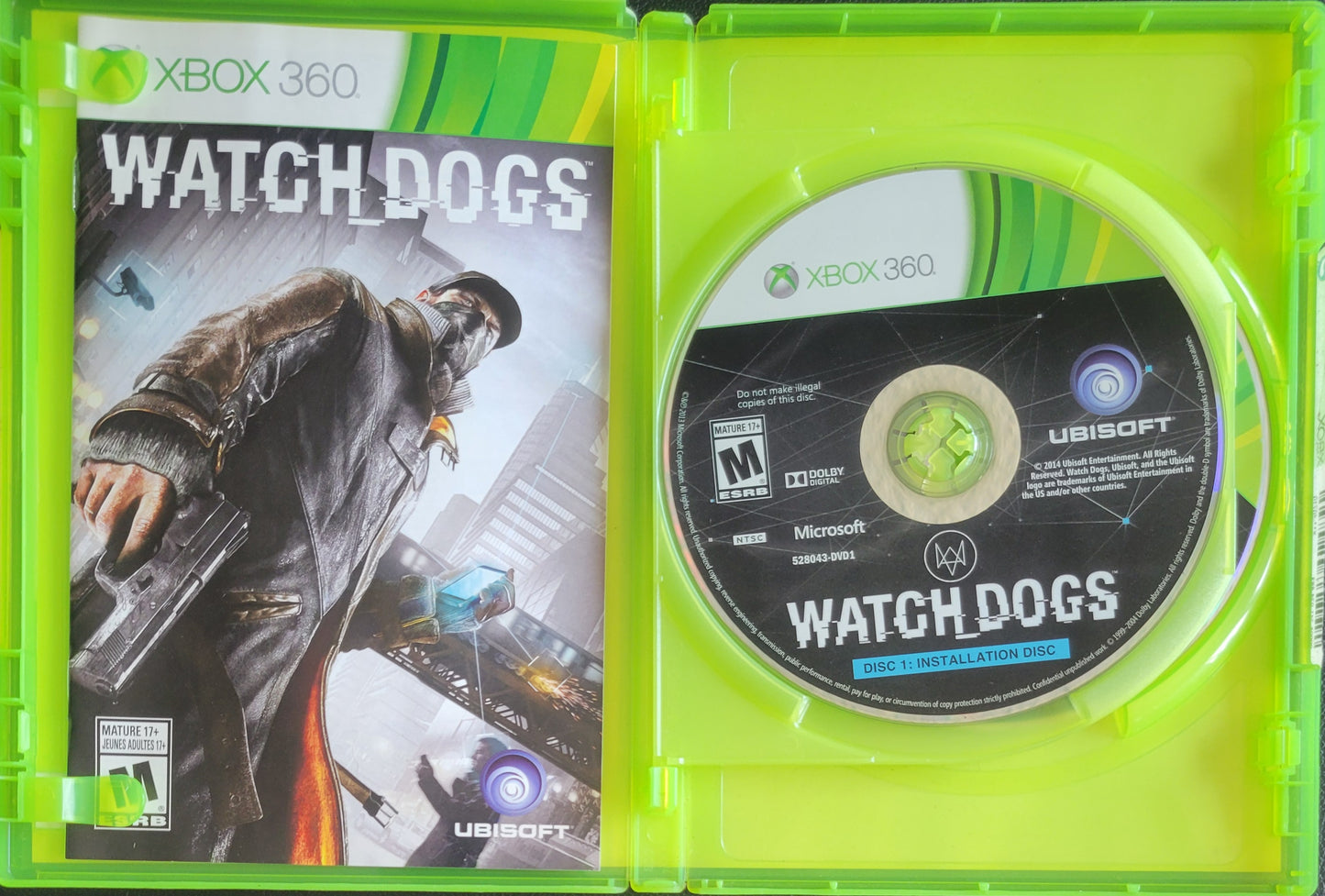 Watch Dogs Signature Edition - (CIB) - Microsoft XBOX 360 - Pre-Owned Like New CLEAN DISC