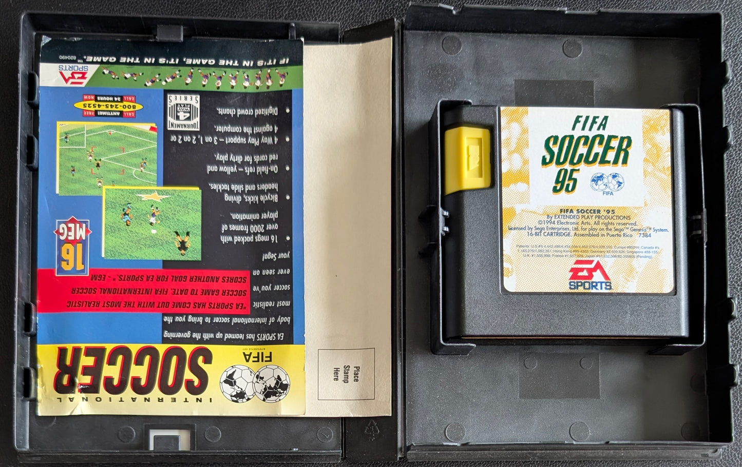 FIFA Soccer '95 - CIB (Sega Genesis) | 1994 | Sports / Soccer