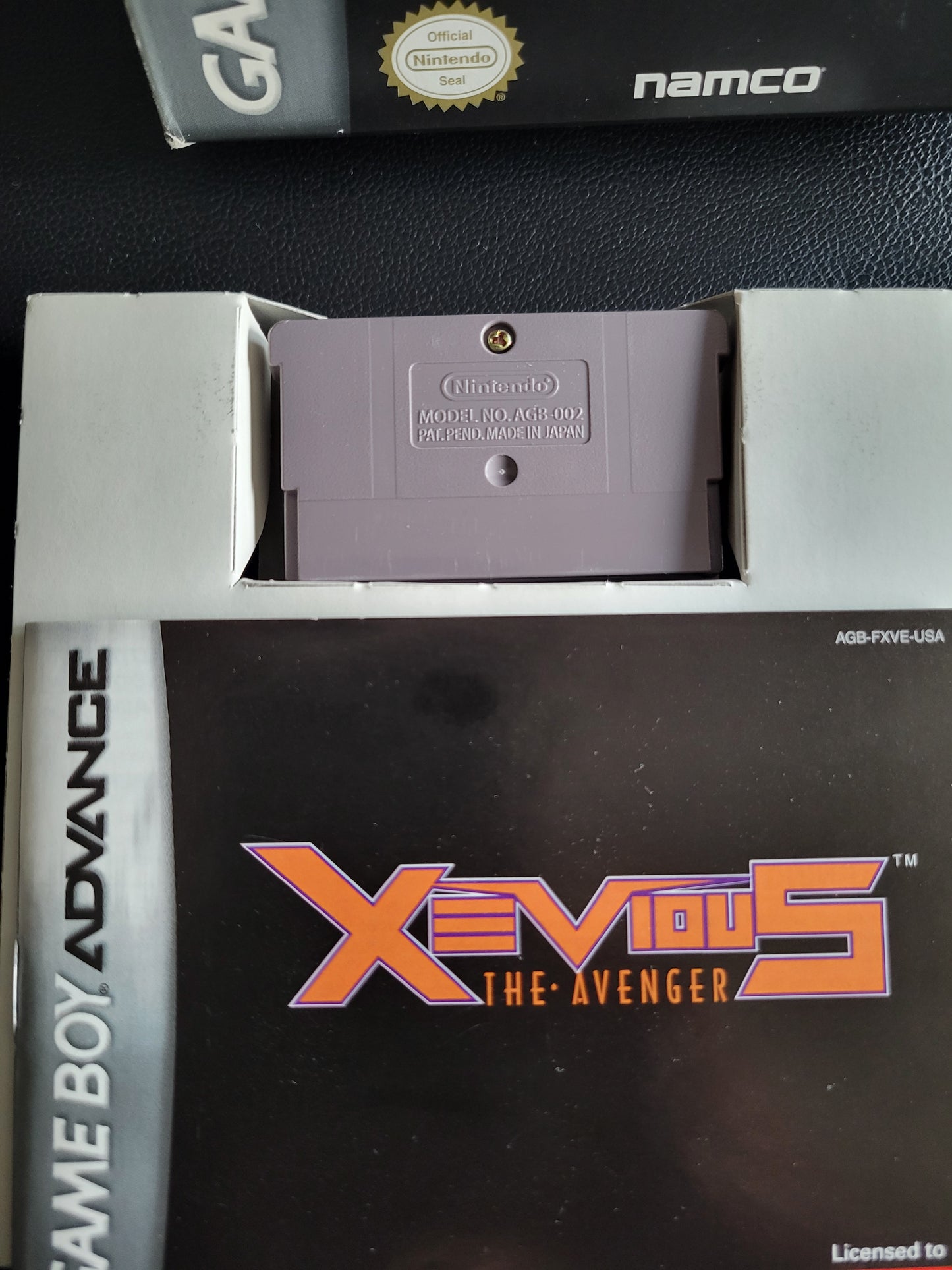 Xevious The Avenger (CIB) Classic NES Series 2004 (VG) - GAMEBOY ADVANCE GBA + Protector