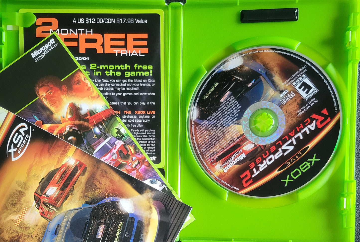 RalliSport Challenge 2 - (CIB) OG Microsoft XBOX Pre-Owned Great Shape Tested & Working CLEAN DISC