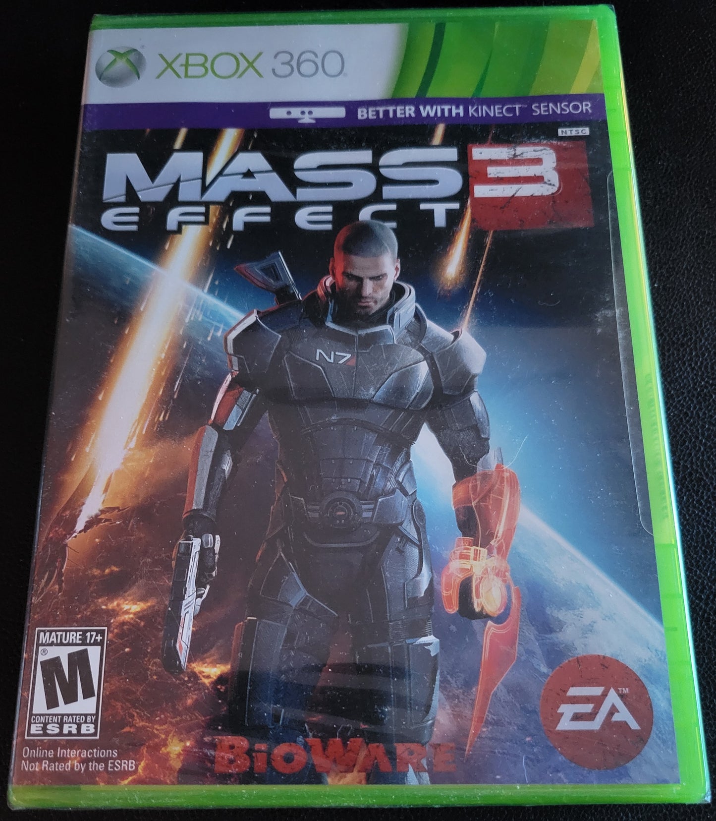MASS EFFECT 3 - Microsoft XBOX 360 - SEALED Brand New Great Shape Tested & Working