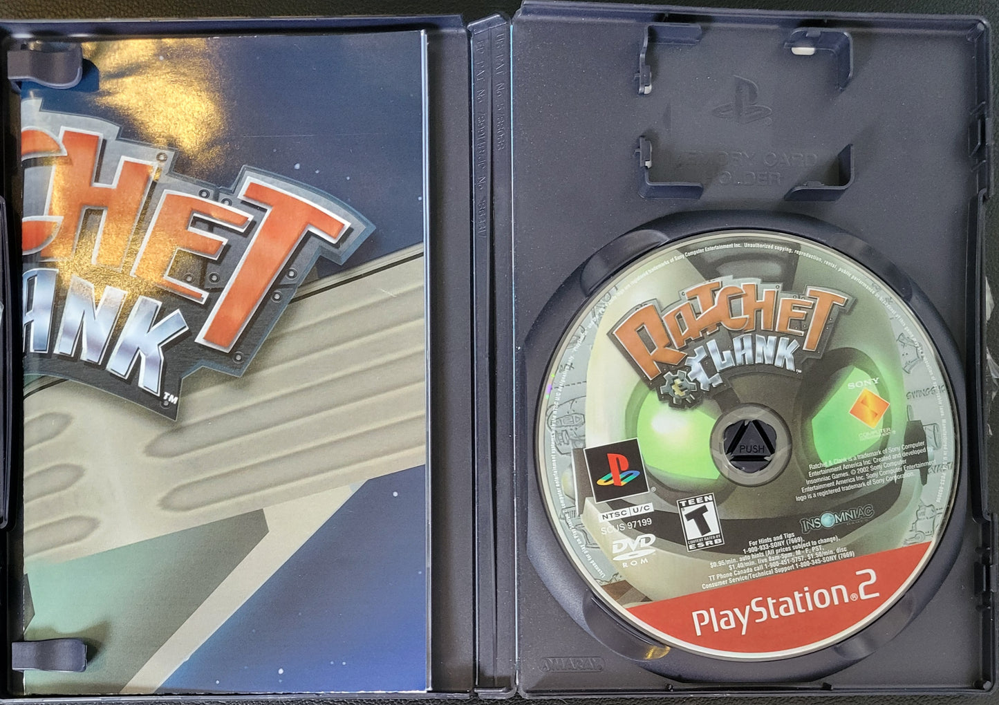 Ratchet Clank Greatest Hits + Poster - Sony PlayStation 2 PS2 (CIB) Pre-Owned Tested & Working Great Shape!