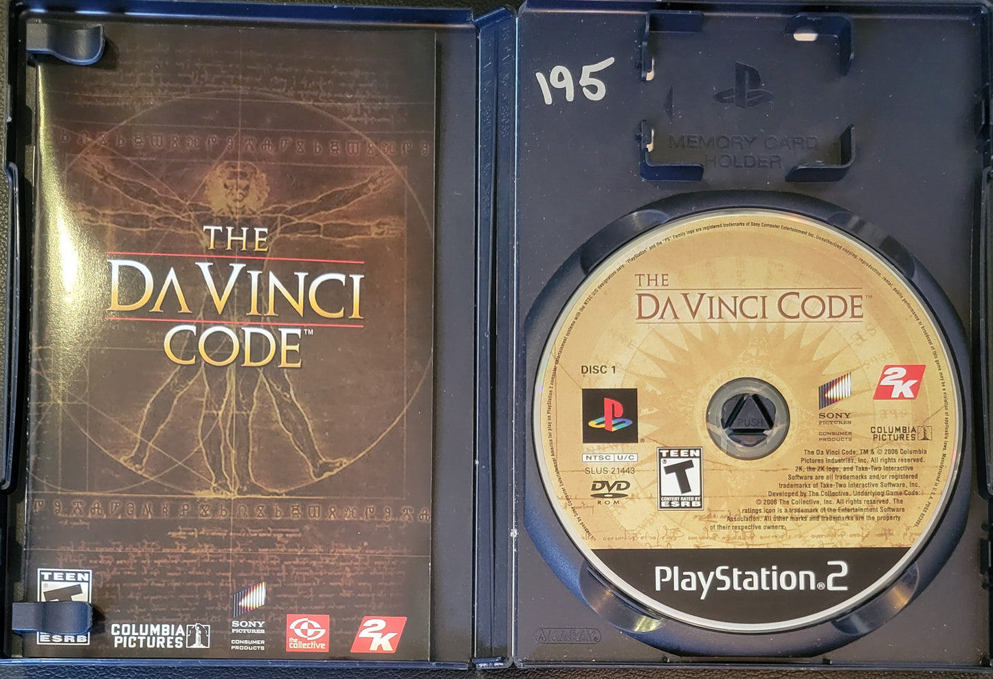 The DaVinci Code - Sony PlayStation 2 PS2 Pre-Owned (CIB) Tested & Working Great Shape!