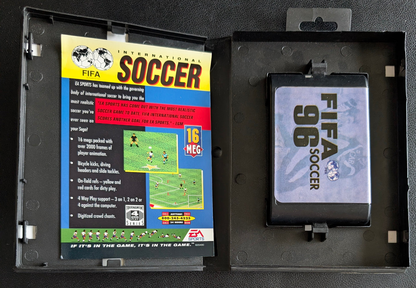 FIFA Soccer '96 - Boxed CIB (Sega Genesis) | 1995 | Sports