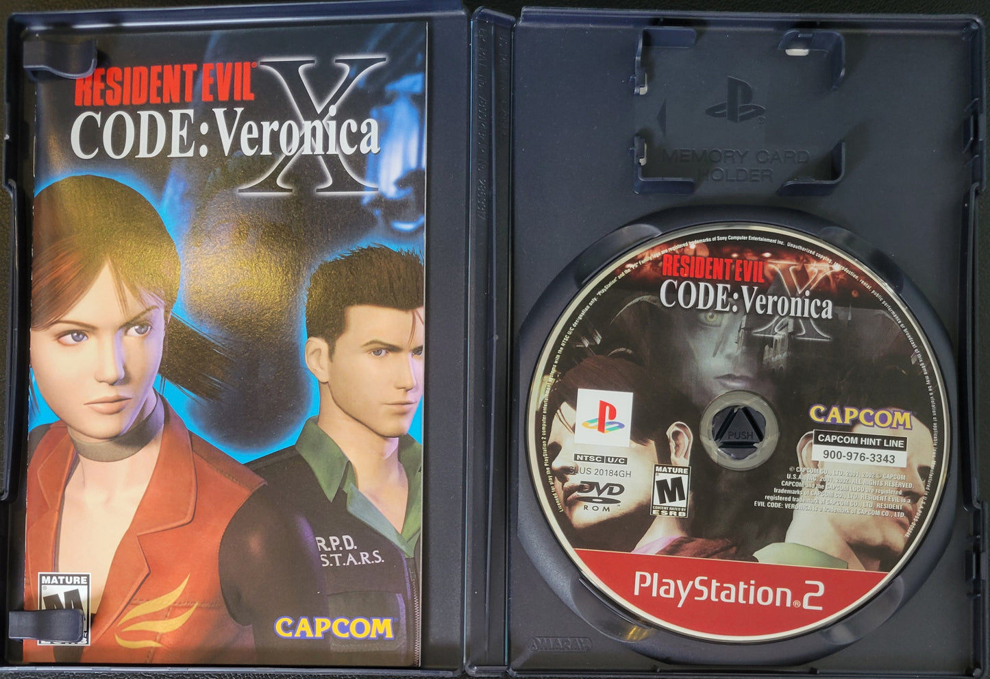 Resident Evil: Code Veronica - Sony PlayStation 2 PS2 (CIB) Pre-Owned Tested & Working LIKE NEW