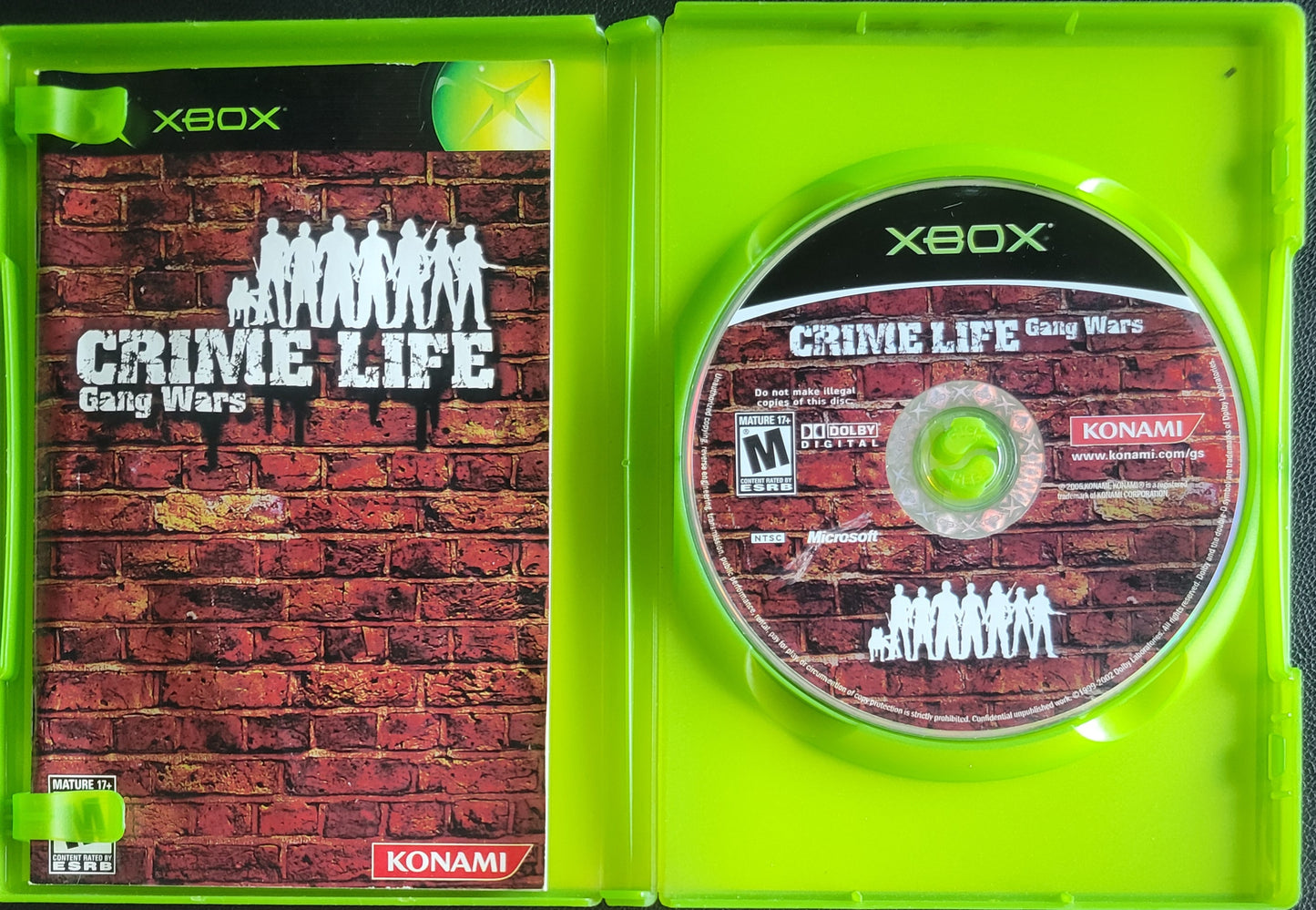 Crime Life Gang Wars (CIB) OG Microsoft XBOX Pre-Owned Great Shape Tested & Working CLEAN DISC