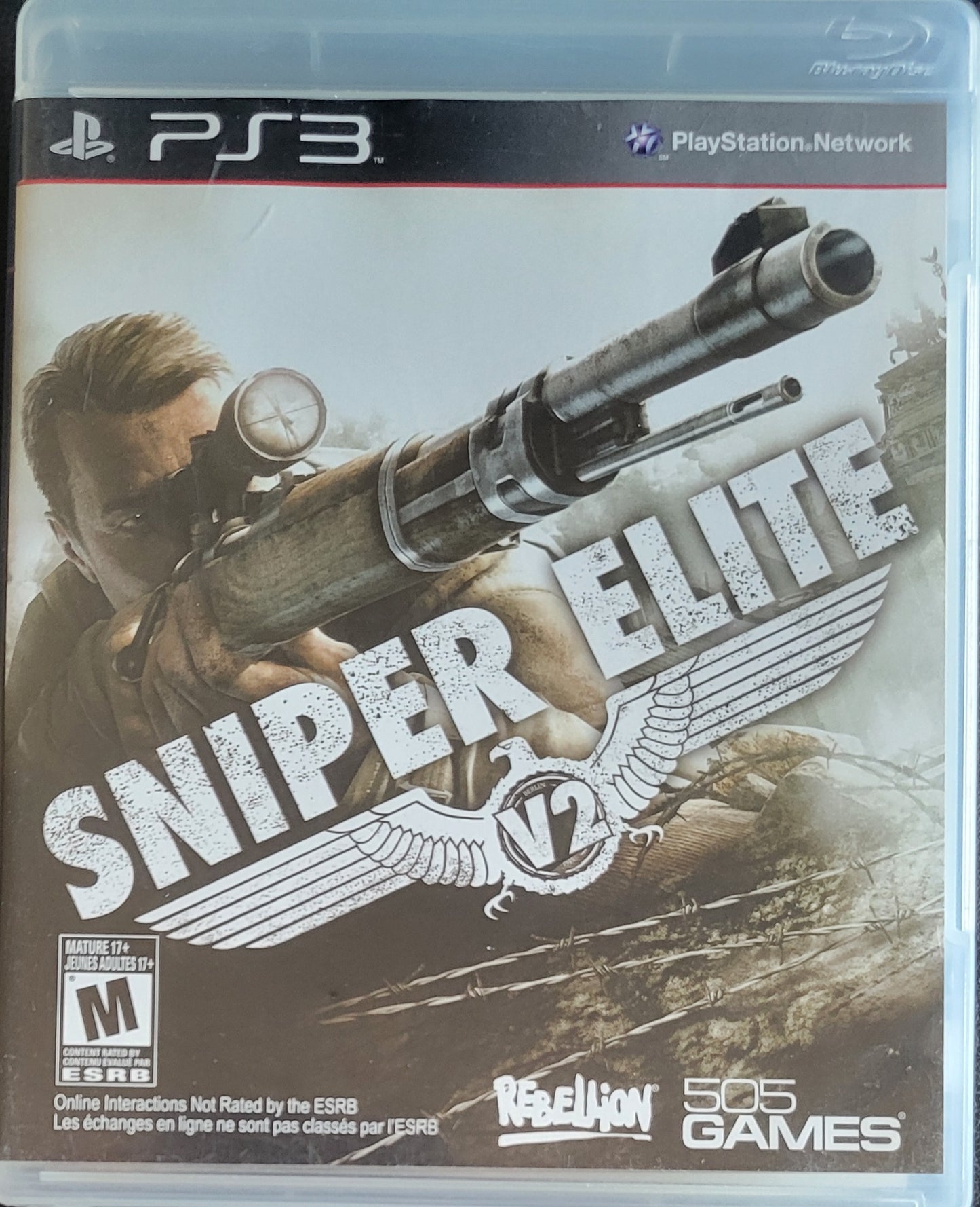 Sniper Elite V2 (CIB) – Sony PlayStation 3 PS3 – Clean Disc