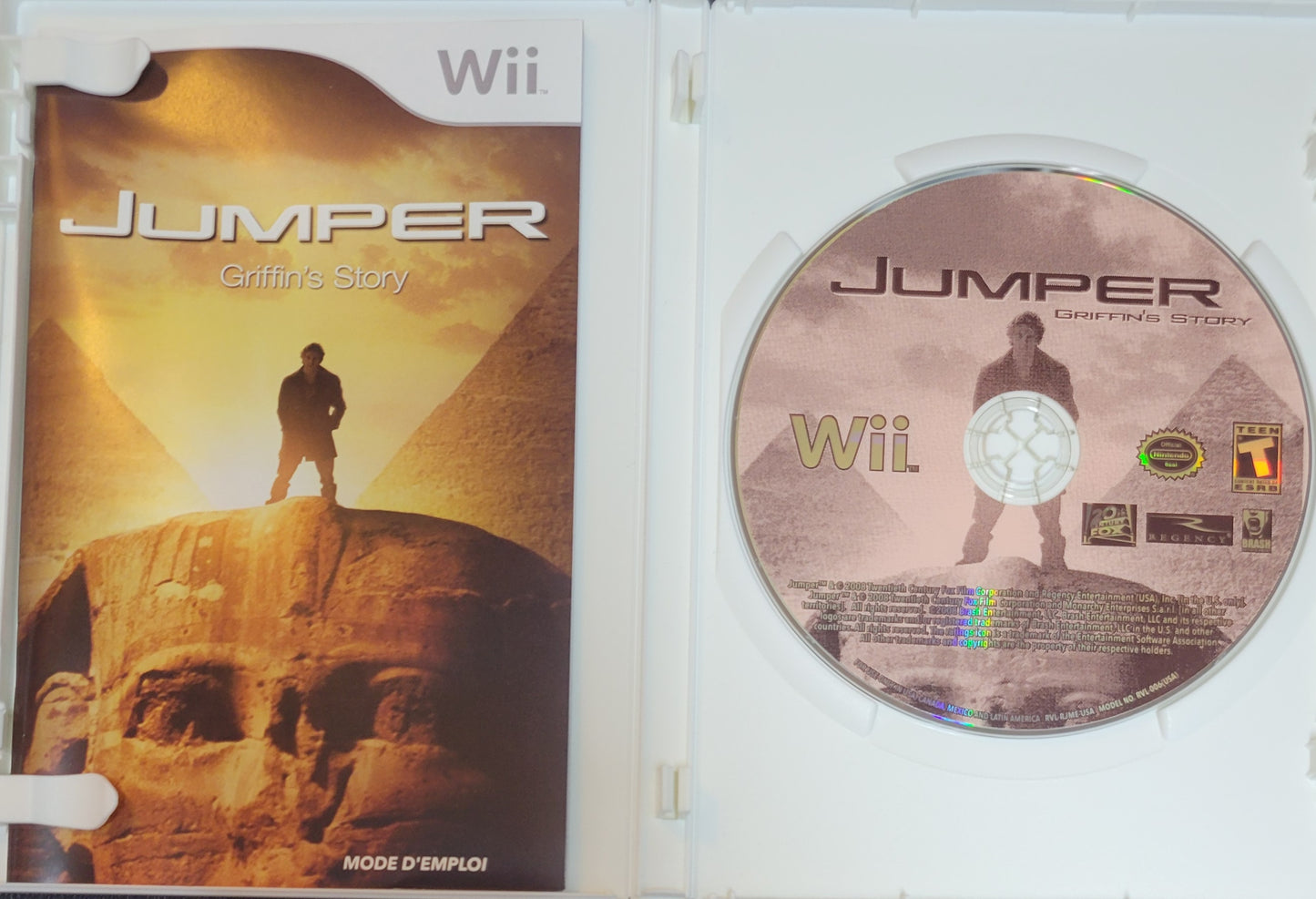Jumper: Griffin's Story – Nintendo Wii – CIB – RE-SEALED – Like NEW