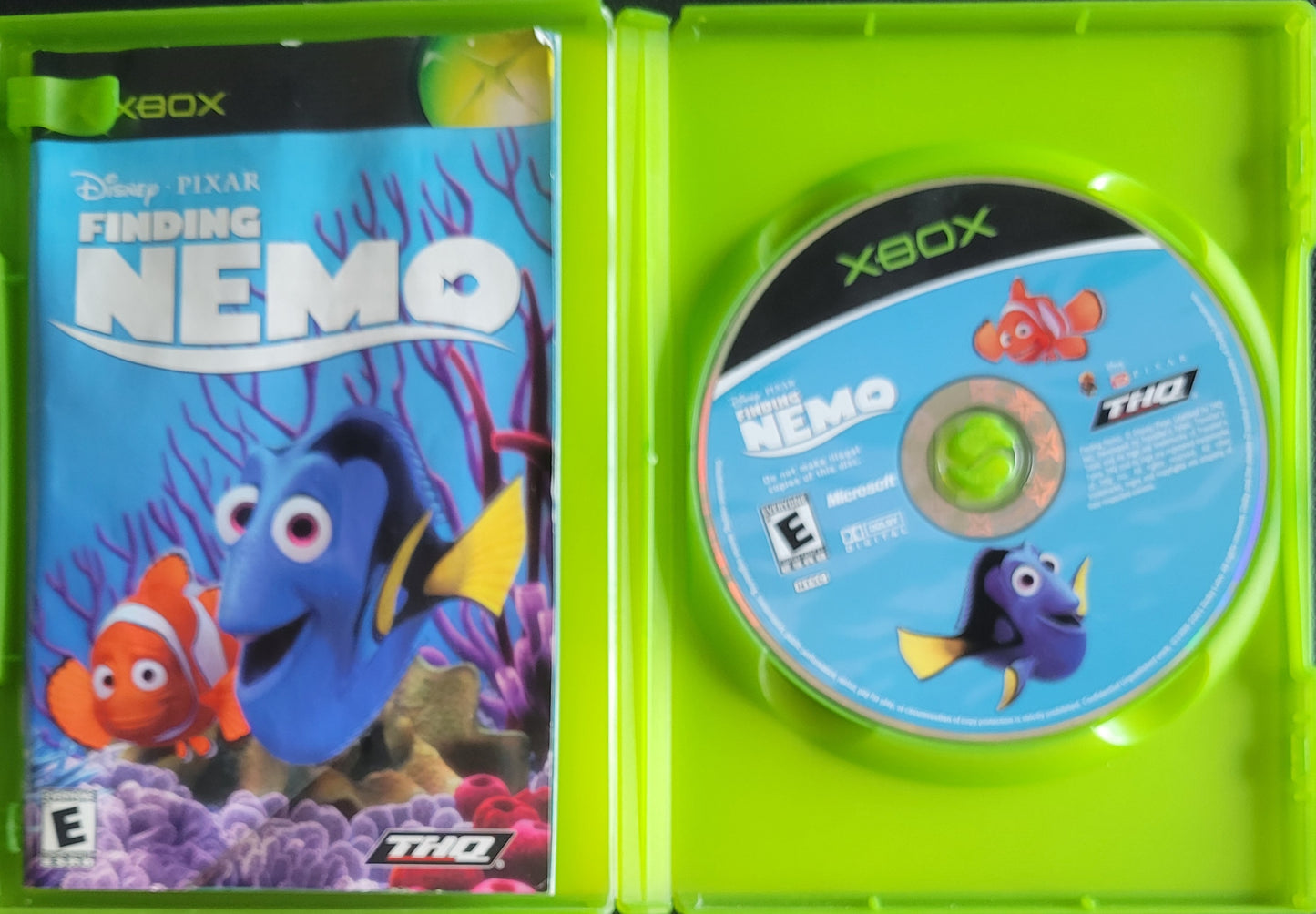 Finding Nemo *Kids Game* - (CIB) OG Microsoft XBOX Pre-Owned Great Shape Tested & Working CLEAN DISC