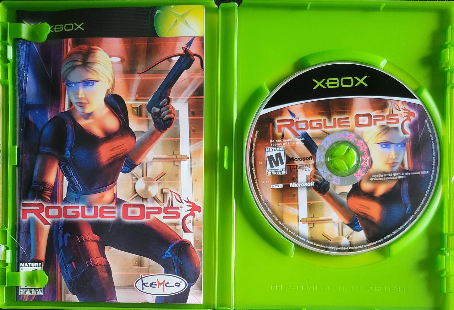 Rogue Ops - (CIB) OG Microsoft XBOX Pre-Owned Great Shape Tested & Working CLEAN DISC