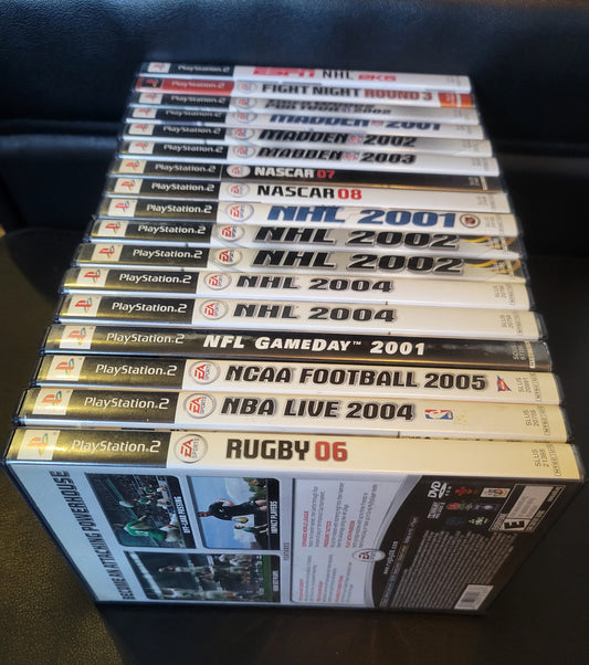 Various SPORTS Games - Sony PlayStation 2 PS2 RE-Sealed Like NEW