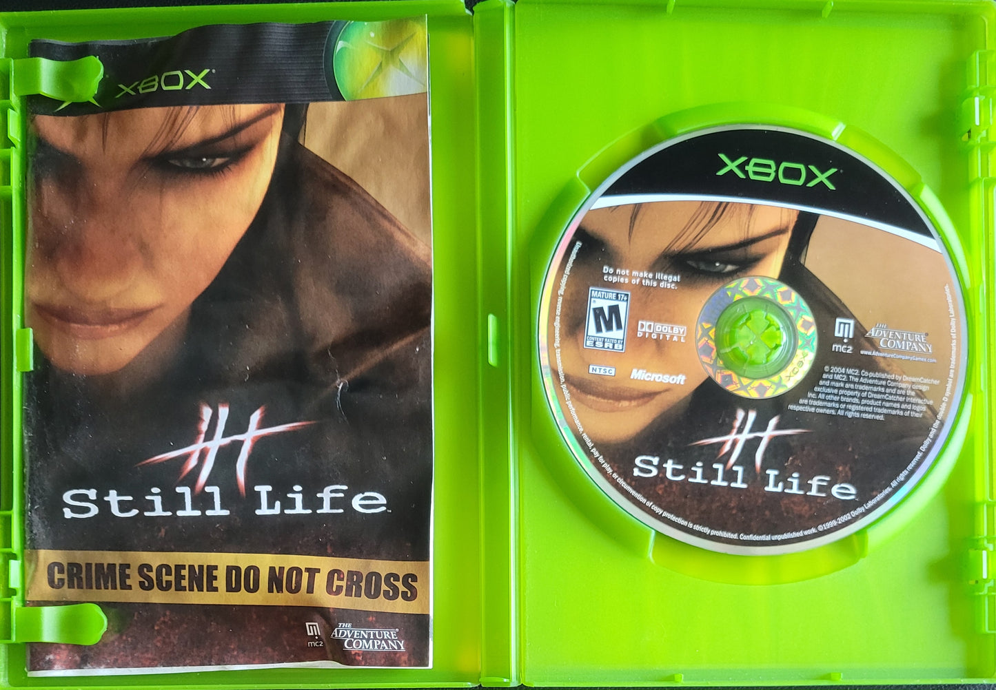 Still Life - (CIB) OG Microsoft XBOX Pre-Owned Great Shape Tested & Working CLEAN DISC