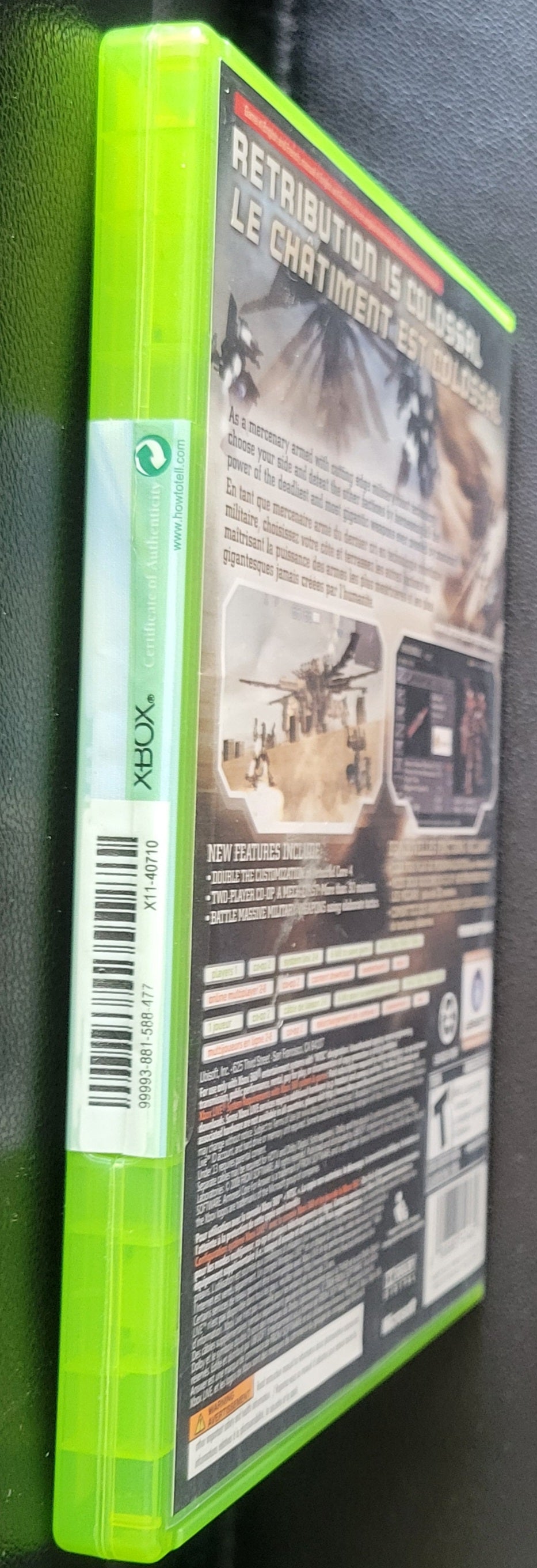 RARE Armored Core For Answer - (CIB) - Microsoft XBOX 360 - Pre-Owned Like New CLEAN DISC