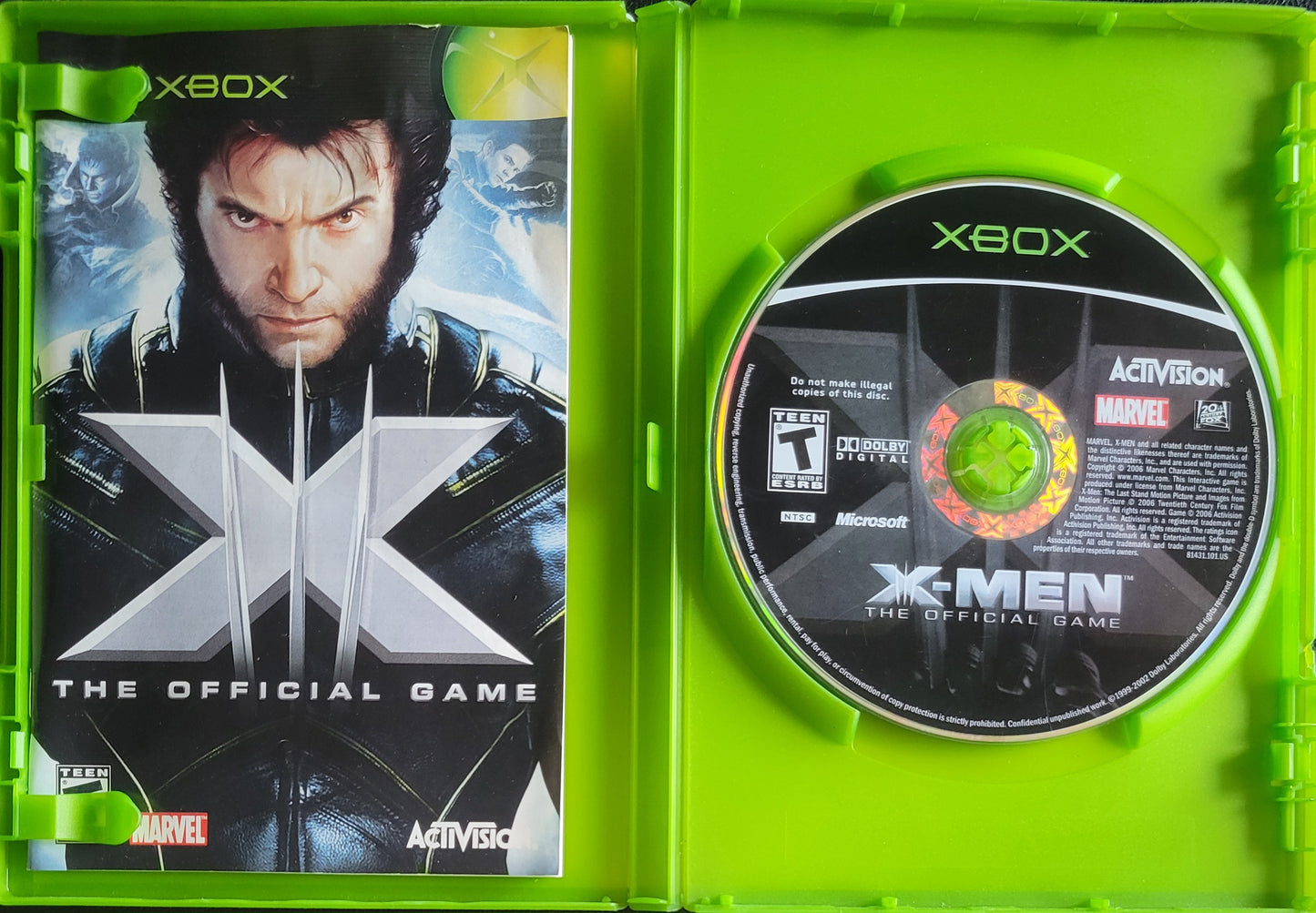 X-Men The Official Game (CIB) OG Microsoft XBOX Pre-Owned Great Shape Tested & Working CLEAN DISC