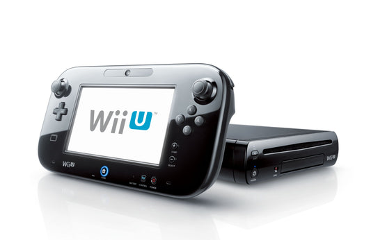 Wii U Black Console + Controller & Hook-Up Cords | Great Condition