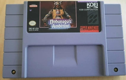 Nobunaga's Ambition - SNES - Super Nintendo Ent. System NTSC/PAL Cartridge