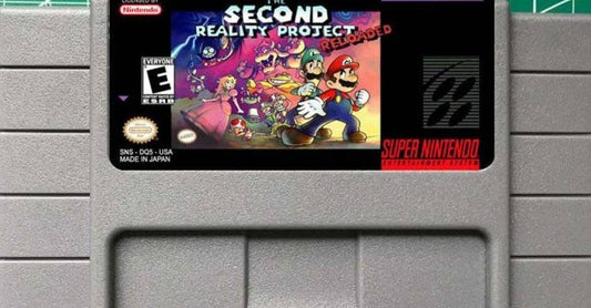 The Second Reality Project Reloaded - SNES - Super Nintendo Ent. System 2017 NTSC/PAL Cartridge