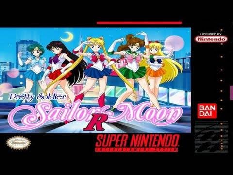 1993 " Sailor Moon R " Rare SNES - Super Nintendo Ent. System NTSC/PAL Cartridge