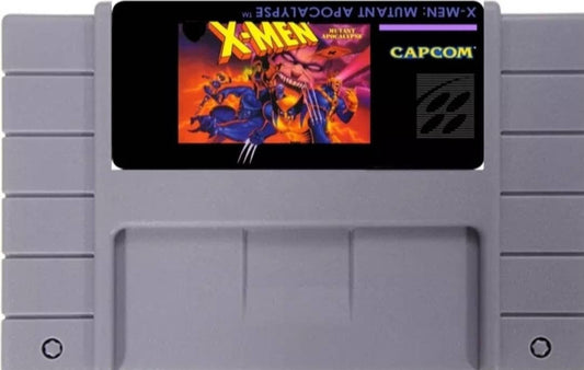 X-Men Mutant Apocalypse - SNES - Super Nintendo Ent. System 1994 NTSC/PAL Cartridge
