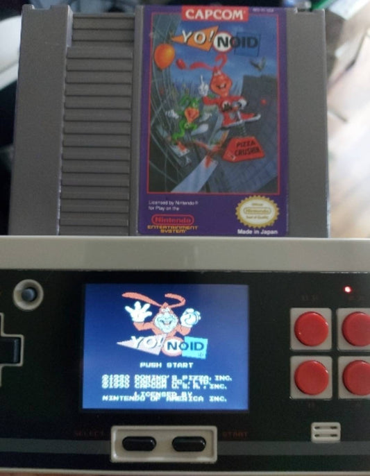 Portable Classic Pocket Nes Console Hand Held GamePlayer Plays Original Nintendo Ent. 1988 Cartridges